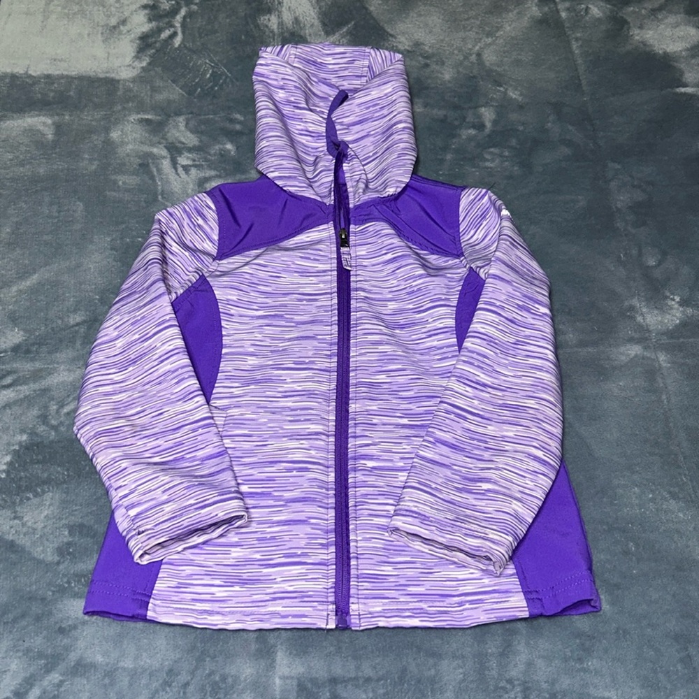 Free Country Size 7/8 Faux Fur Lined Neoprene Jacket.